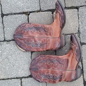 COPY - Boulet Western Leather Boots  Men's Size 9 E (Wide)